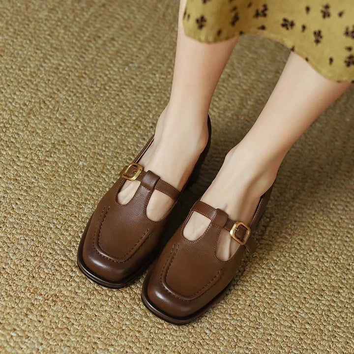 Emilia – Vintage-Style T-Strap Shoes