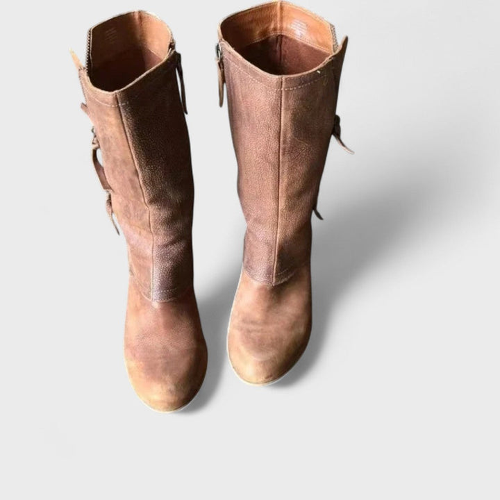 Daria | Vintage Mid-Calf Boots