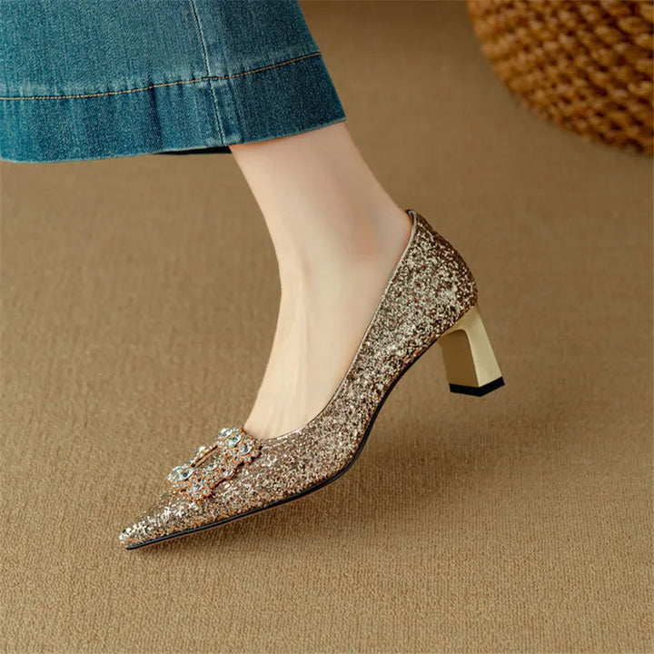 Theresa – Glitter Pumps