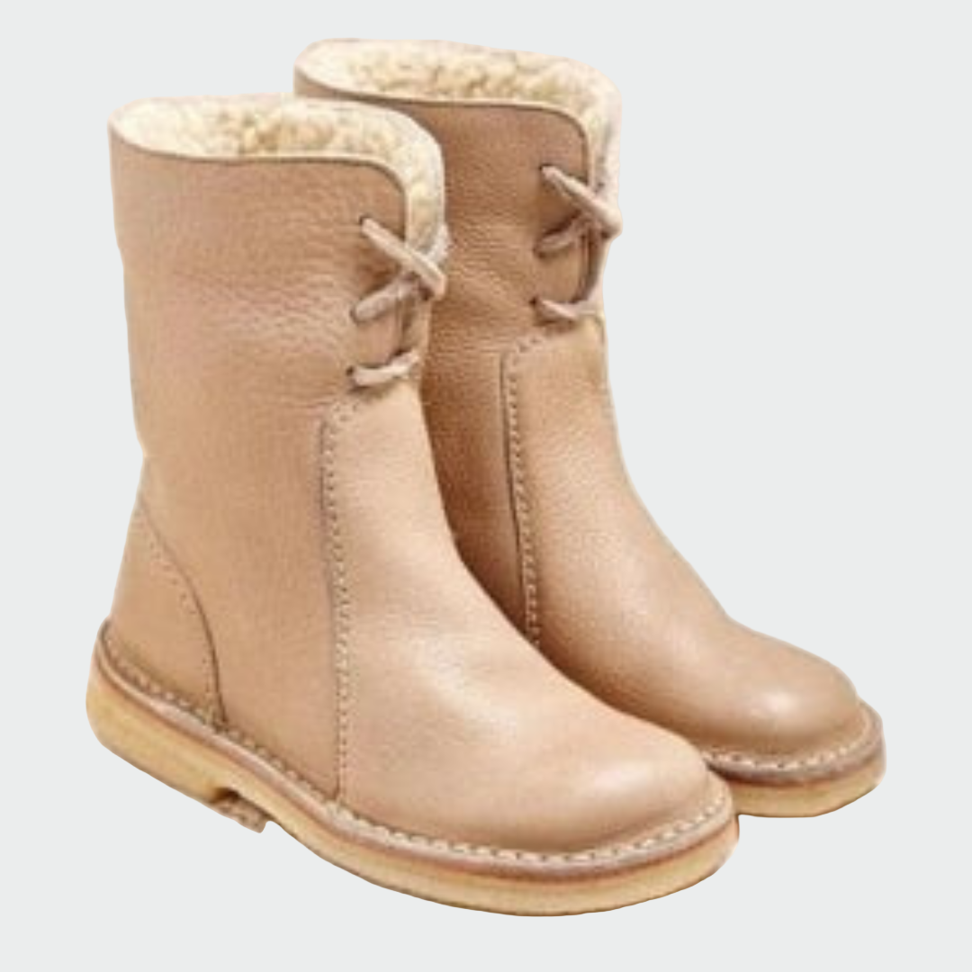Berta | Waterproof Men's Leather Boots with Wool Lining