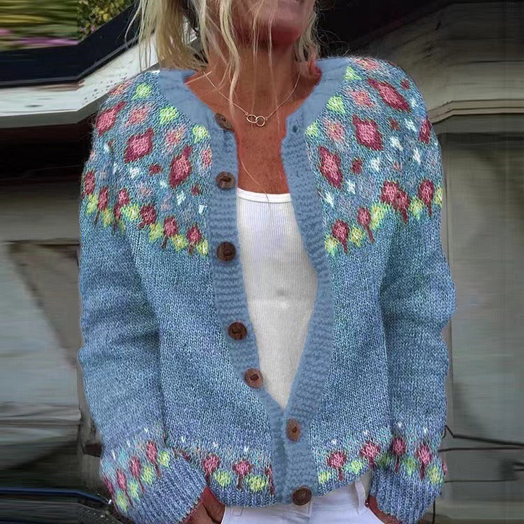 Tabitha - Vintage Icelandic Cardigan