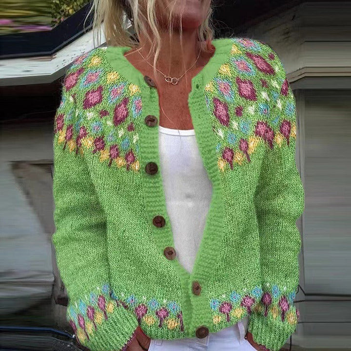 Violet - Vintage Icelandic Cardigan