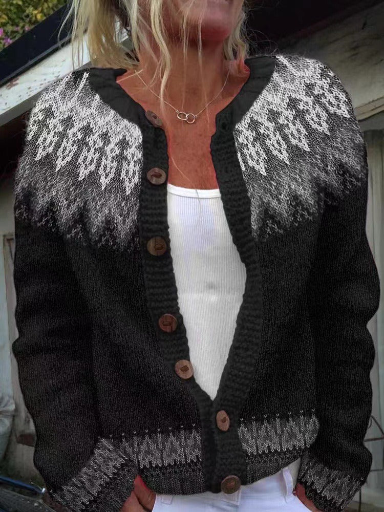 Phoebe - Vintage Icelandic Cardigan