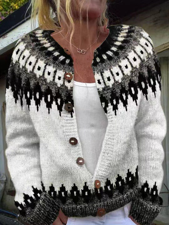 Kristen - Vintage Icelandic Cardigan