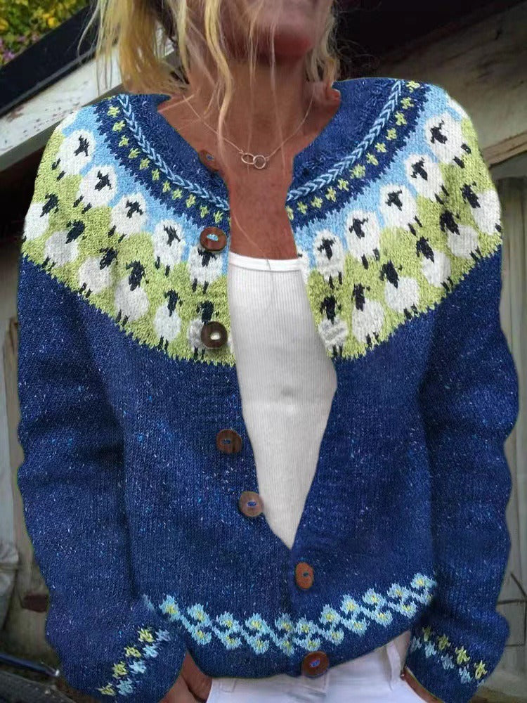 Janet - Vintage Icelandic Cardigan