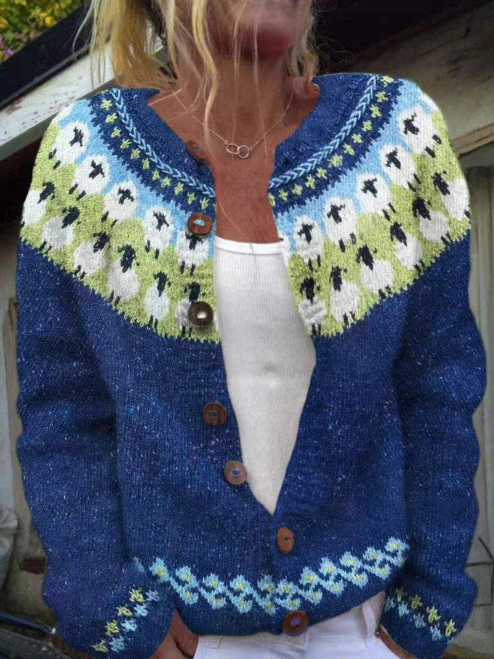 Janet - Vintage Icelandic Cardigan