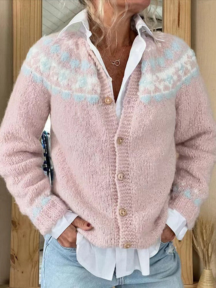 Janine - Vintage Icelandic Cardigan