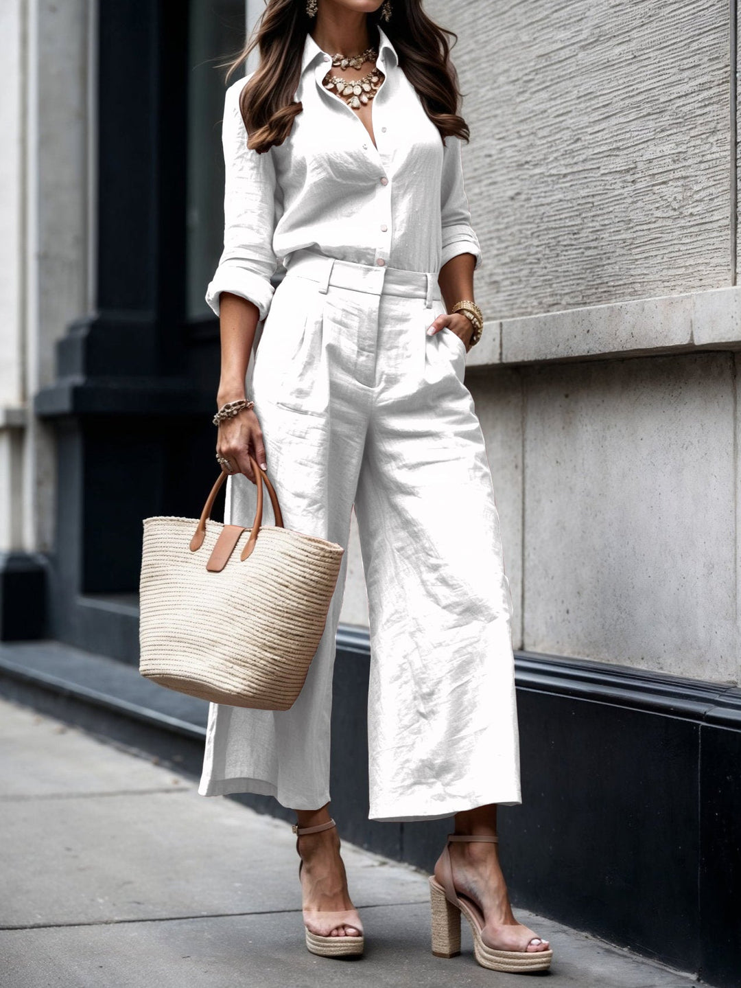 Holly - Casual Chic Look Pink