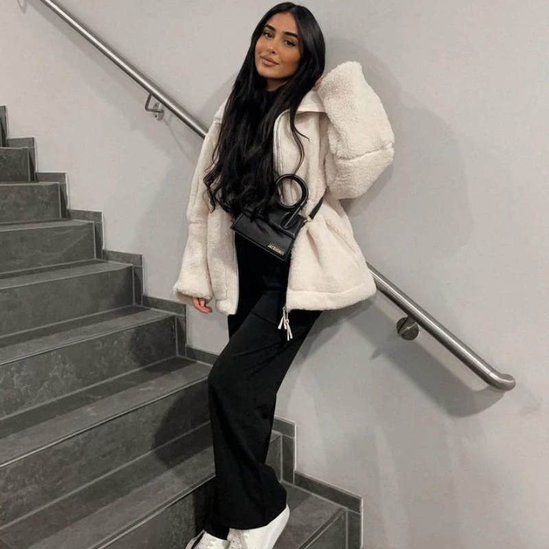 Denise - Soft Teddy Coat