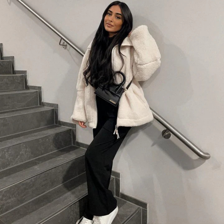 Denise - Soft Teddy Coat
