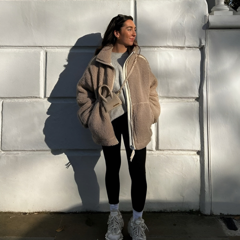 Denise - Soft Teddy Coat