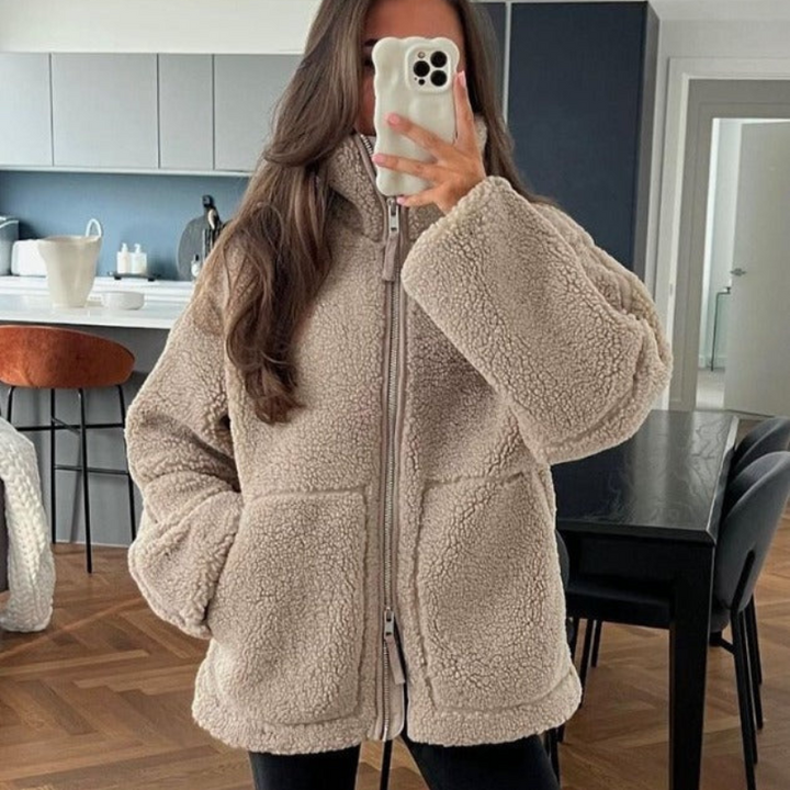 Denise - Soft Teddy Coat