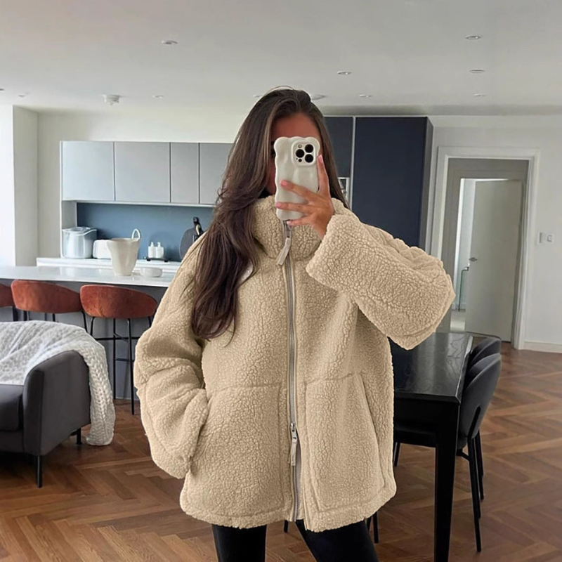 Denise - Soft Teddy Coat