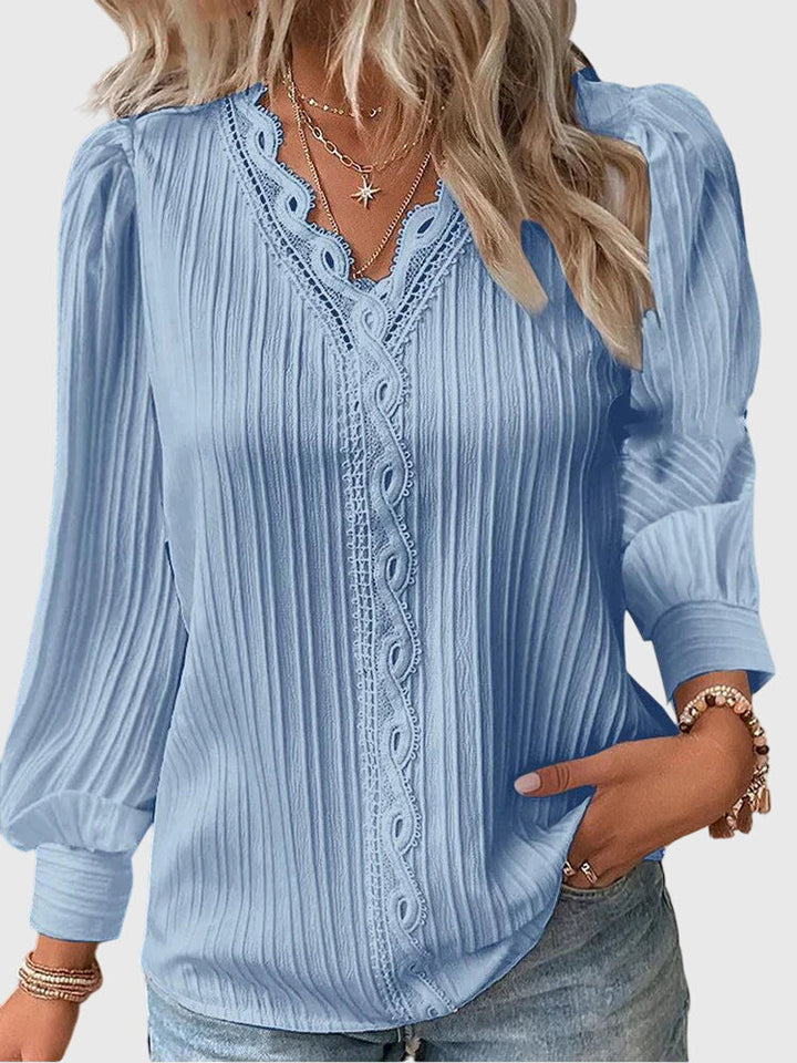 Ruby - Elegant Pullover Blouse