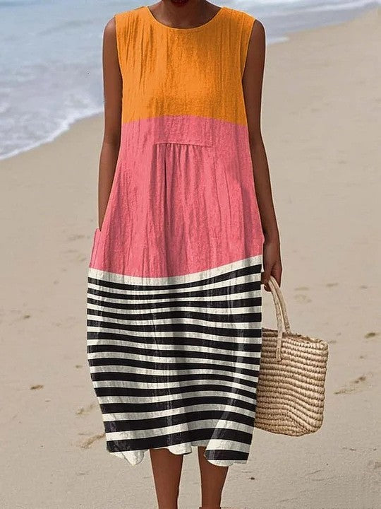 Shannon - Color Block Dress