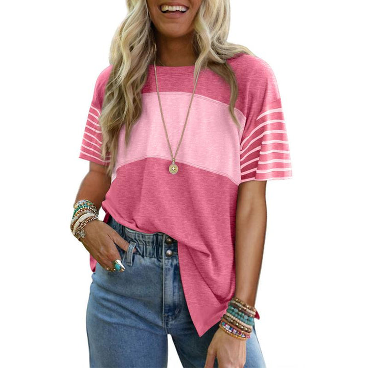 LUNA - Everyday Breathable Stripe Crewneck