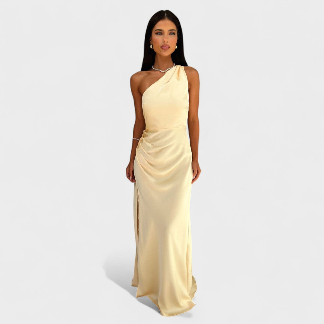 Veronica - Long Satin Dress