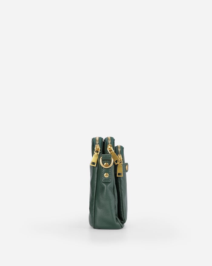 Savannah - Sleek Three-Layer Crossbody Bag