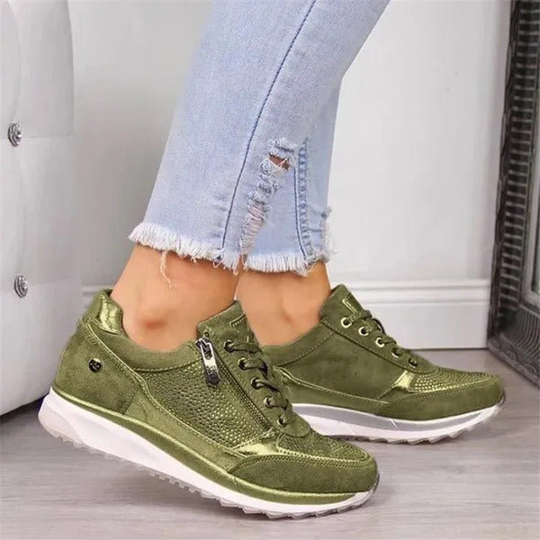 Alice - Zip-Up Orthopedic Sneakers