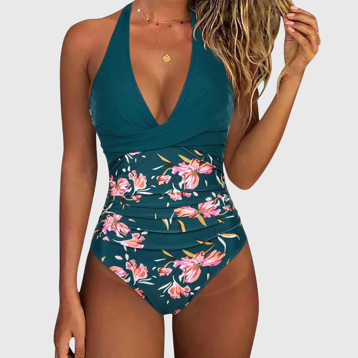 Gianna - Elegant Swimsuit for Women with V-Neck