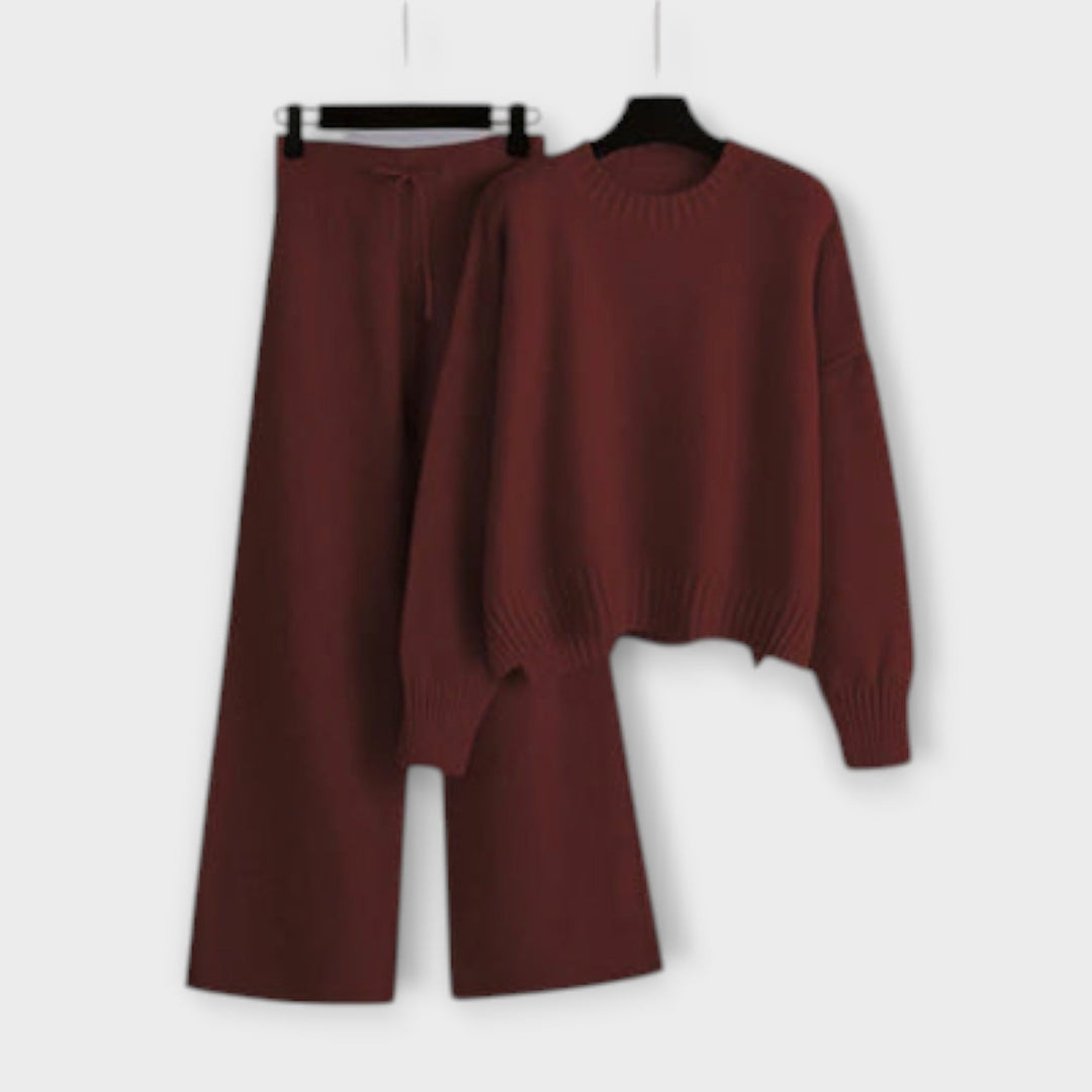 Sarah - Embroidered Casual Set