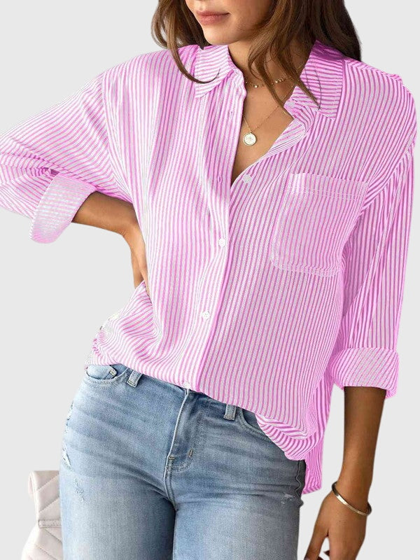 Aria - Collared Neck Shirt