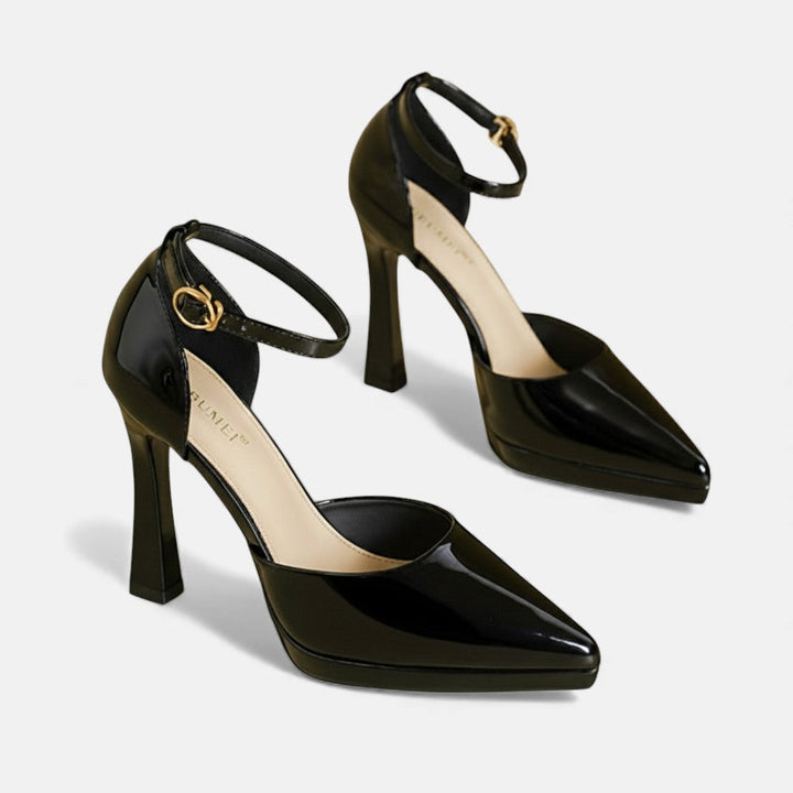 Brenda Leather Heels