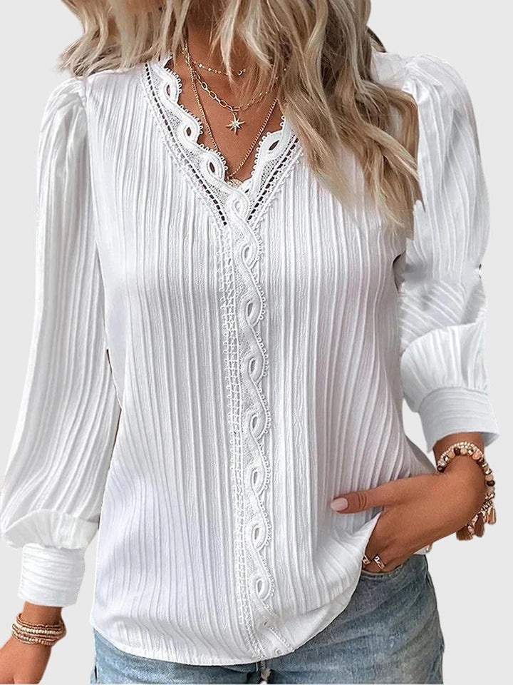 Ruby - Elegant Pullover Blouse
