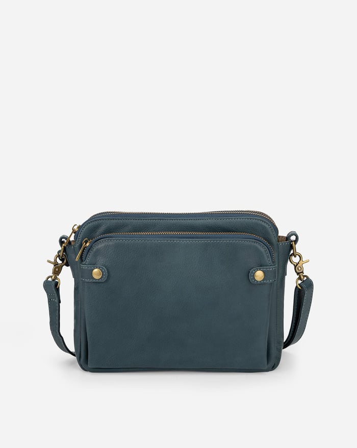 Savannah - Sleek Three-Layer Crossbody Bag