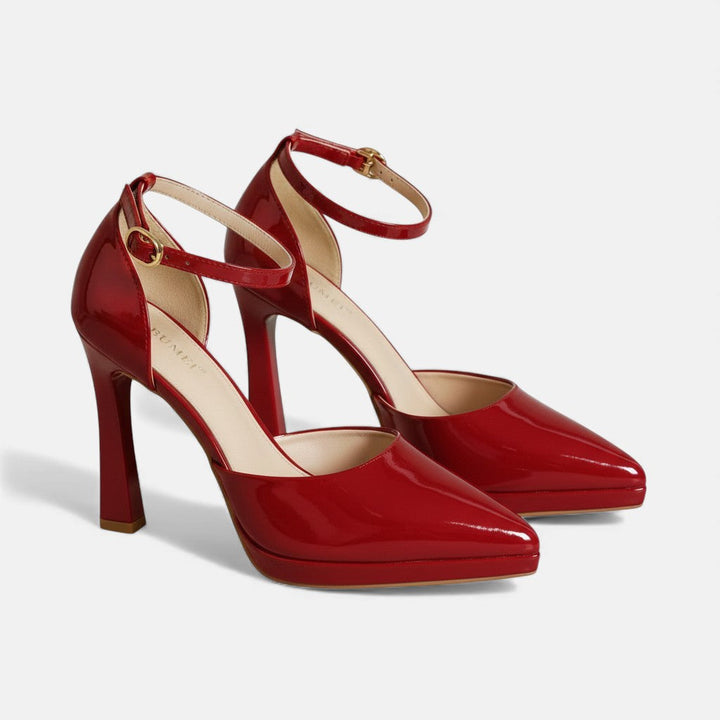 Brenda Leather Heels