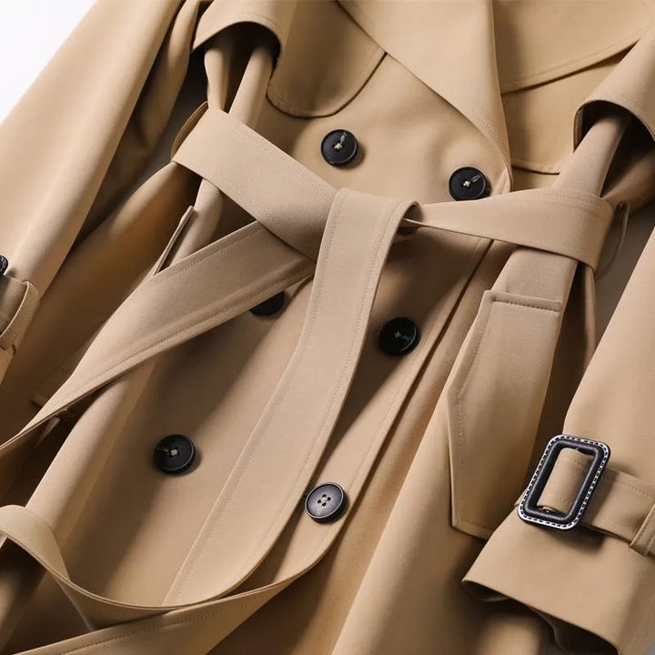 Georgia - Belted Trench Coat