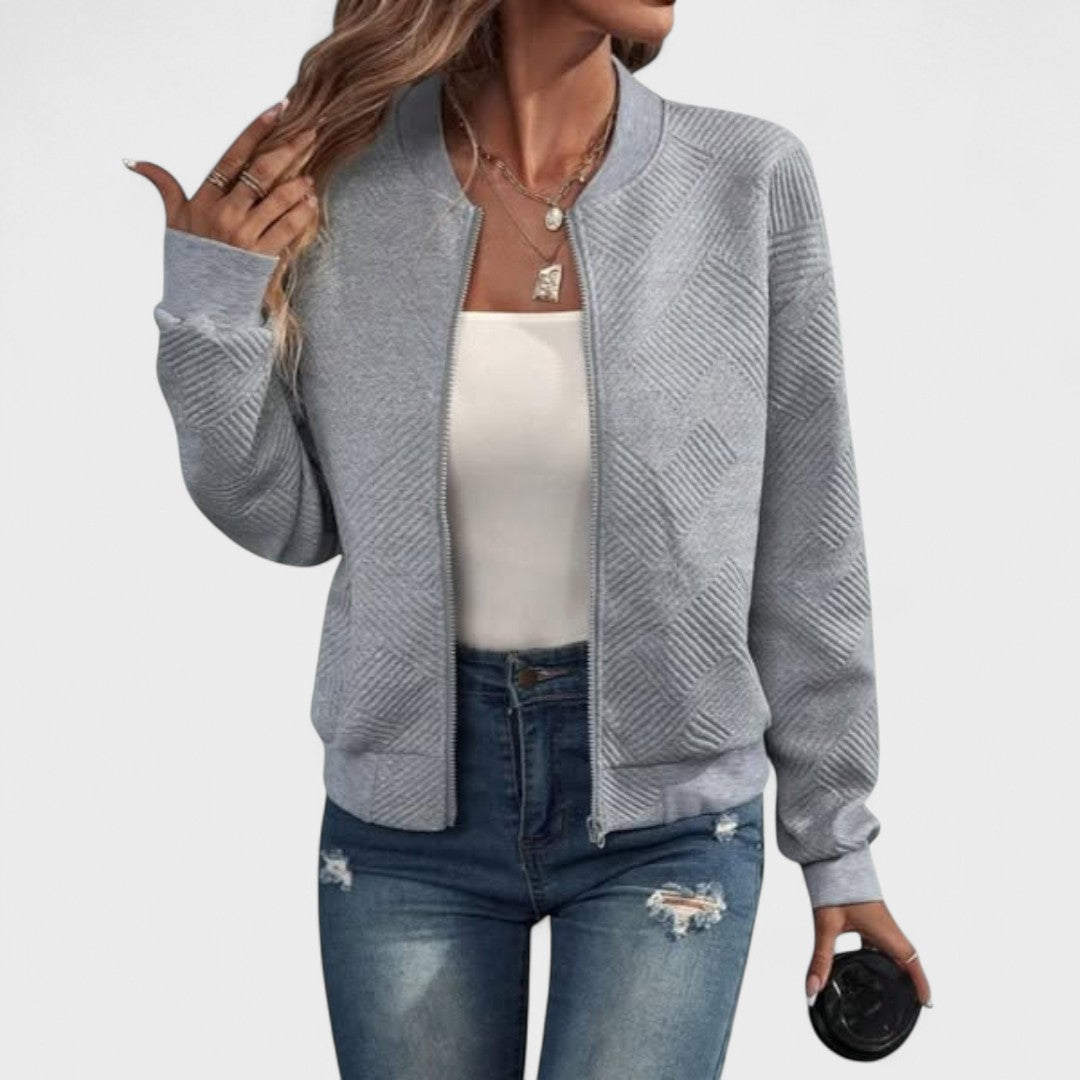 Dora - Structured Bomber Jacket
