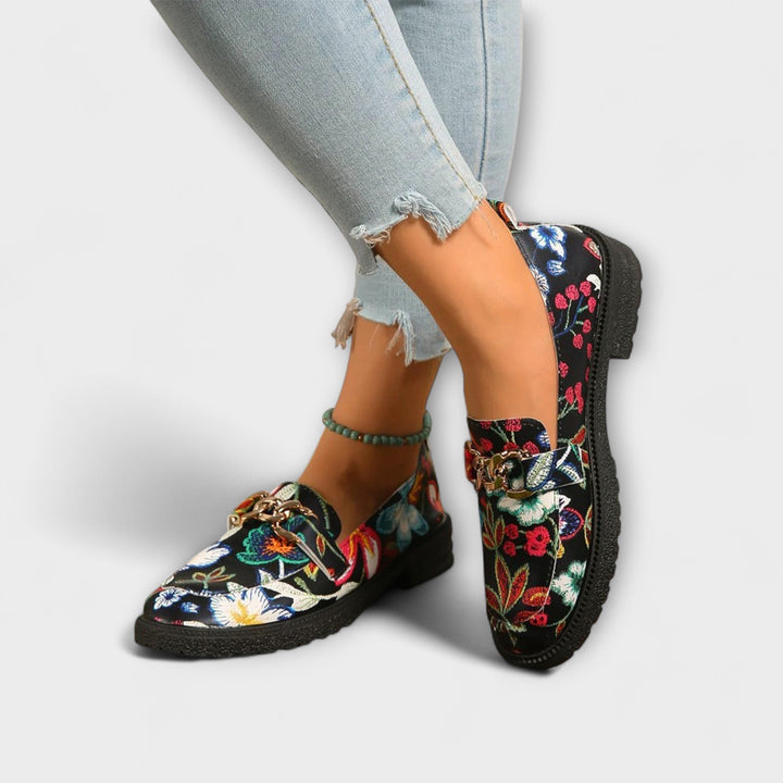 Summer – Multicolor Floral Loafers