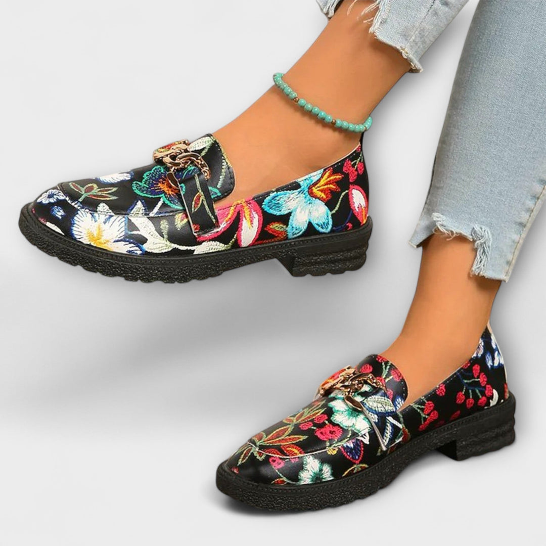 Summer – Multicolor Floral Loafers