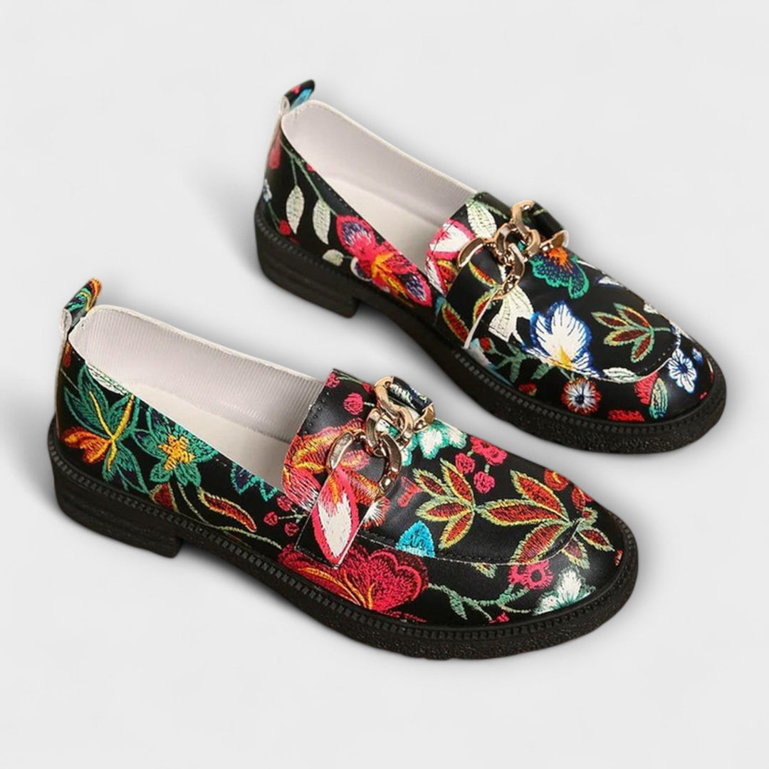 Summer – Multicolor Floral Loafers