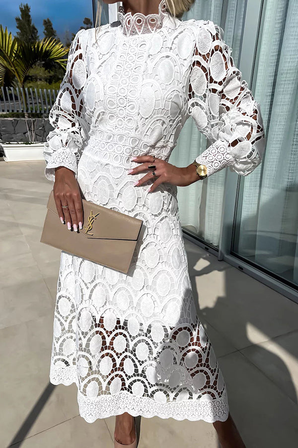Gabrielle - Elegant Midi Dress