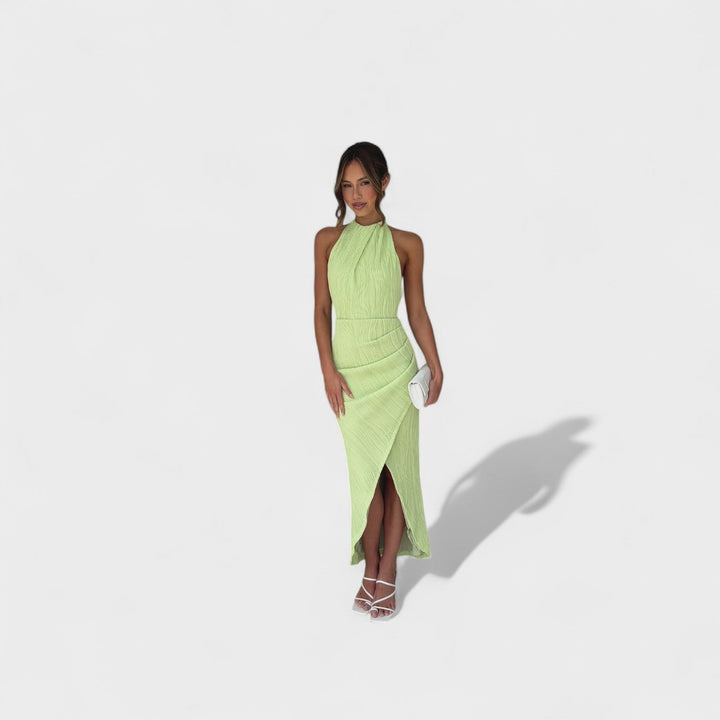 Gianna - Long Dress with Pleats