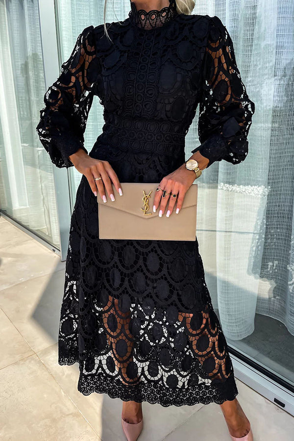 Gabrielle - Elegant Midi Dress