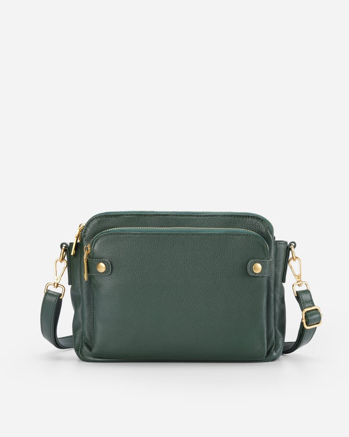 Savannah - Sleek Three-Layer Crossbody Bag