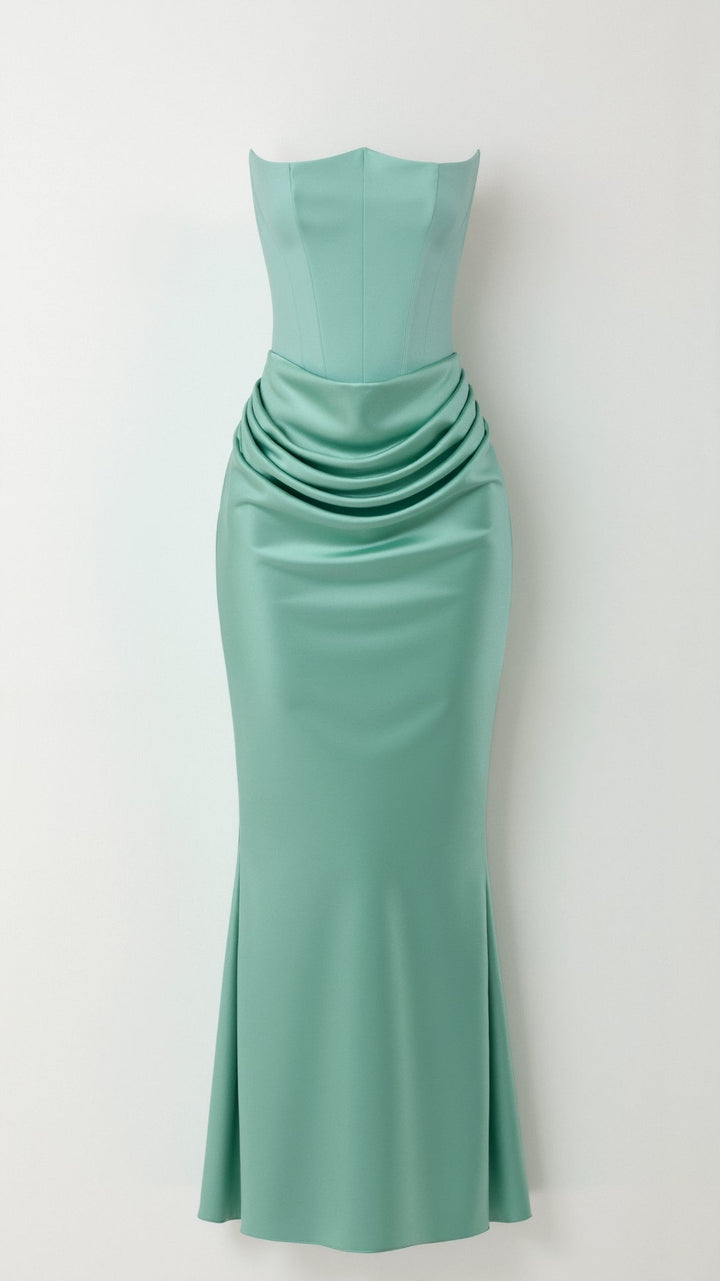 Emily - Long dress with bodice