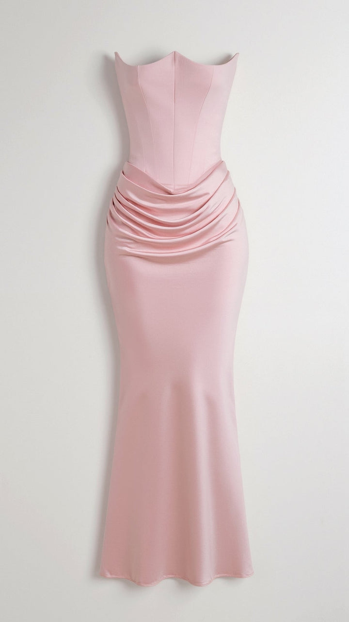 Emily - Long dress with bodice