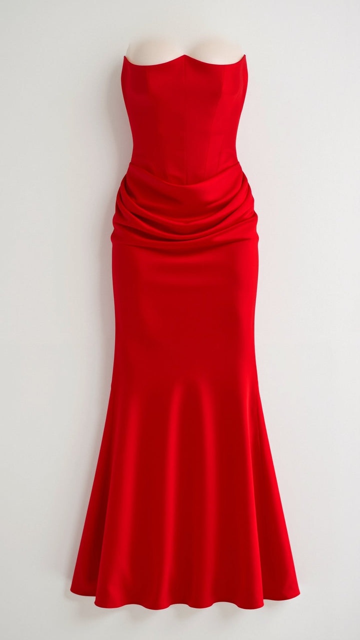 Emily - Long dress with bodice