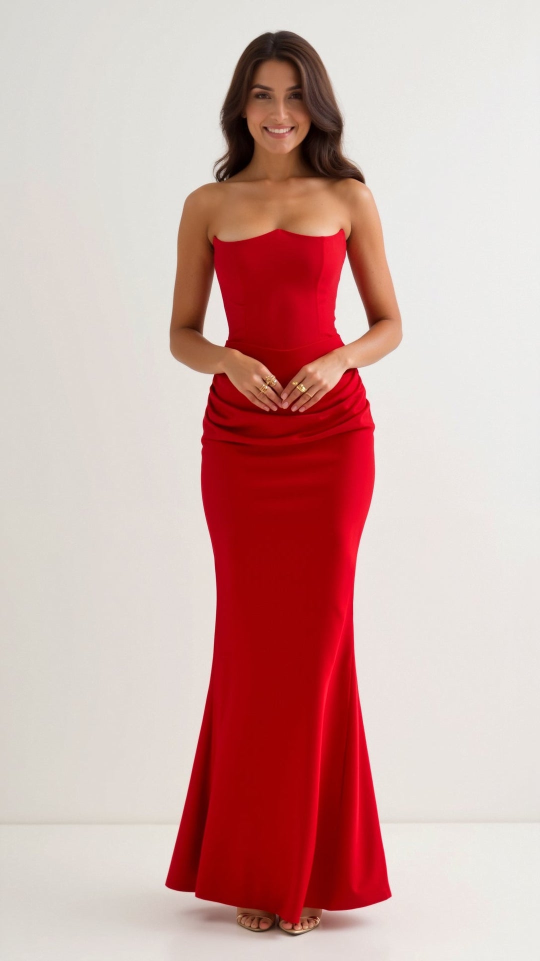 Emily - Long dress with bodice
