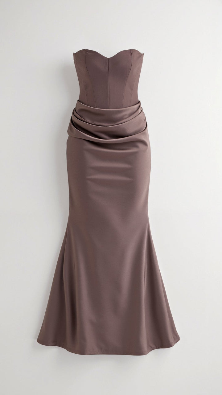 Emily - Long dress with bodice