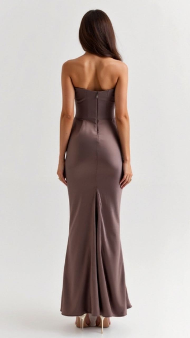 Emily - Long dress with bodice