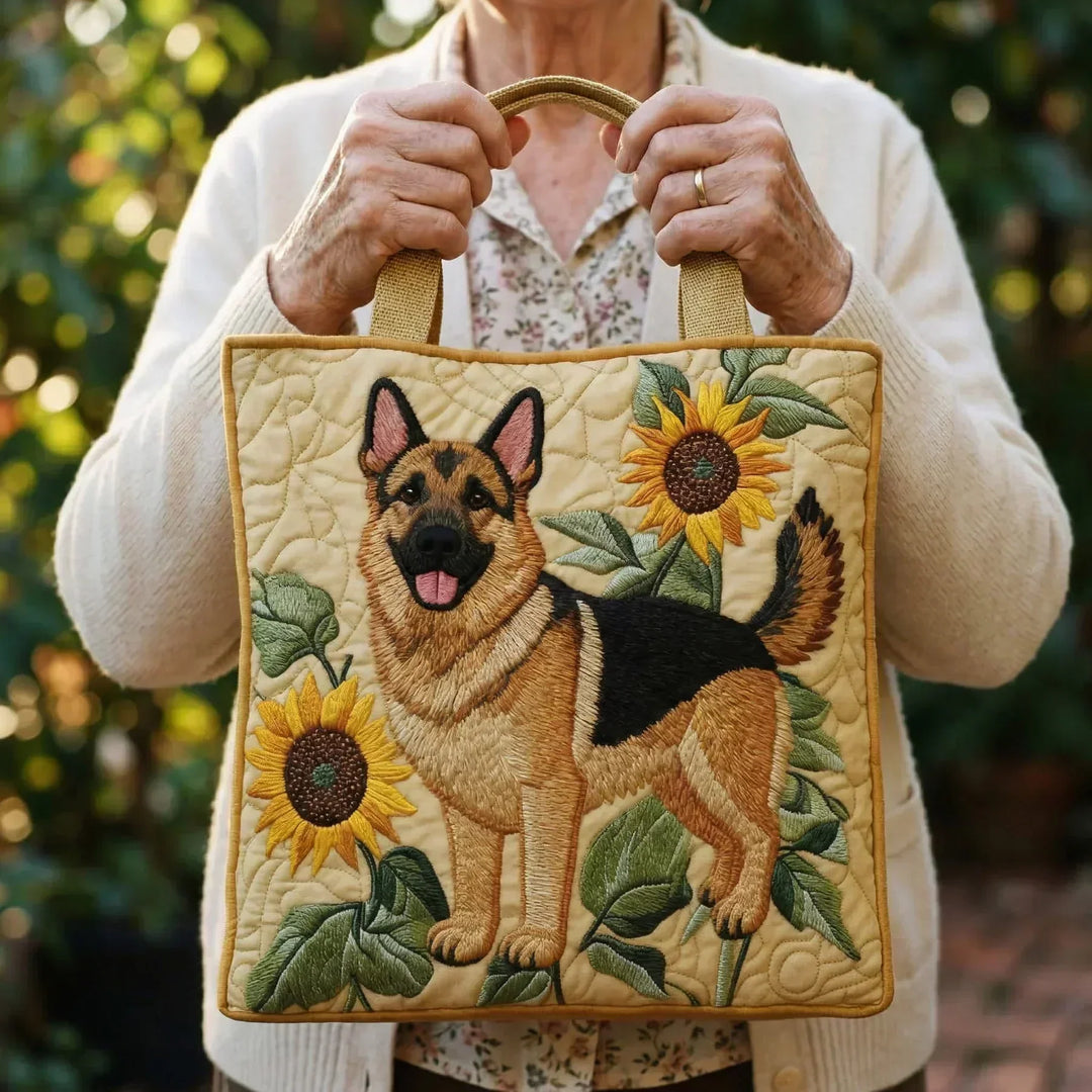 Handmade Melody - Floral German Shepherd