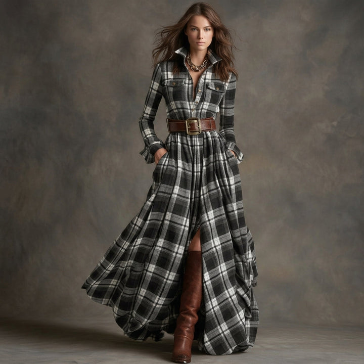 Natalie - Shirt Dress with Belt