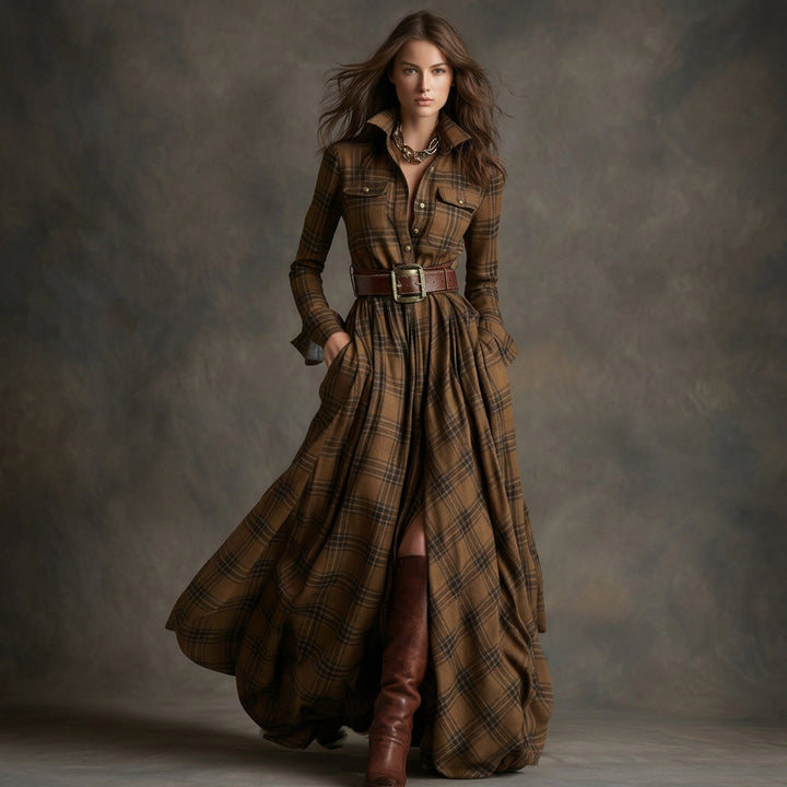 Natalie - Shirt Dress with Belt