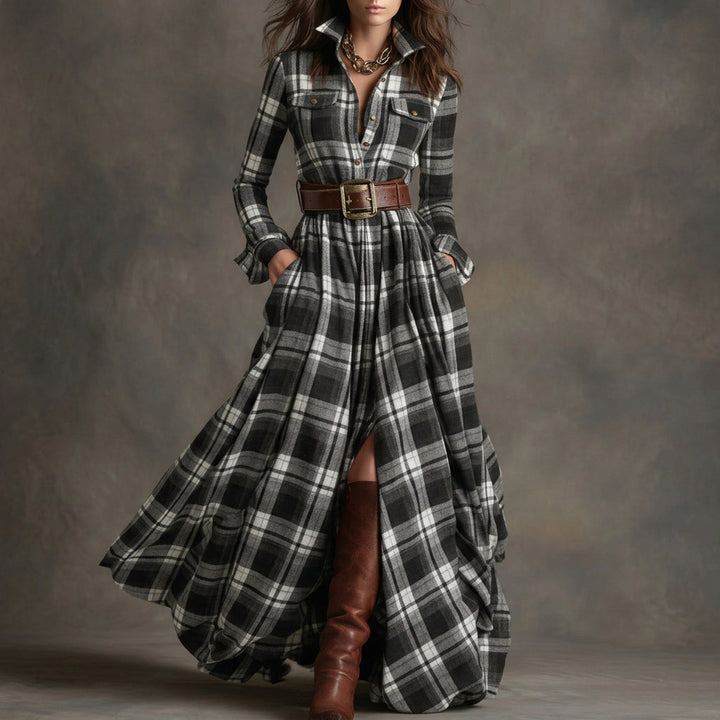 Natalie - Shirt Dress with Belt