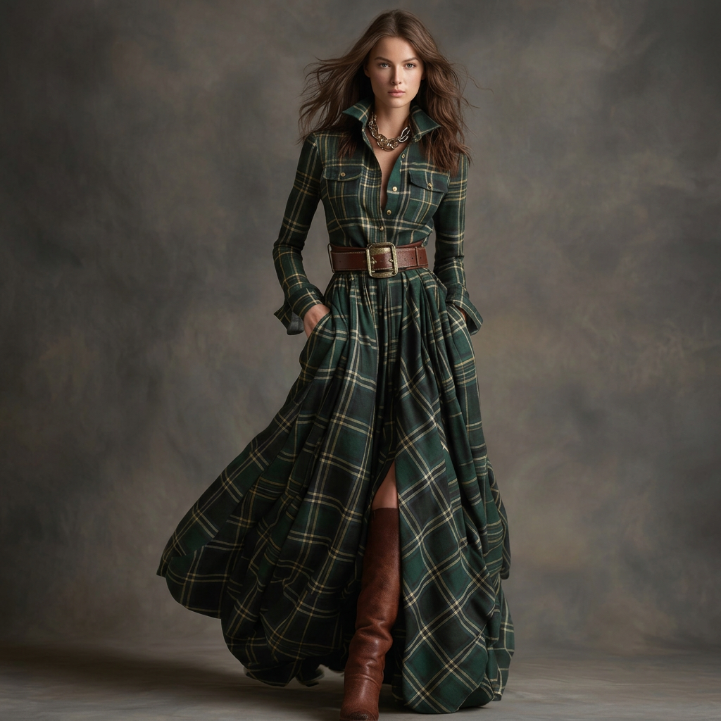 Natalie - Shirt Dress with Belt